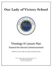 Lesson Plans – Grade 12 Theology IV